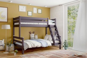 АДЕЛЬ Кровать двухъярусная с наклонной лестницей (лаванда) в Агрызе - agryz.mebel-74.com | фото