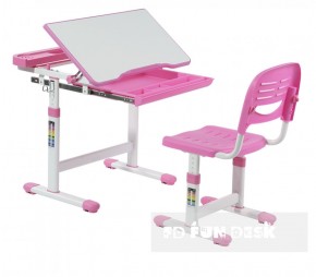 Комплект парта + стул трансформеры Cantare Pink в Агрызе - agryz.mebel-74.com | фото