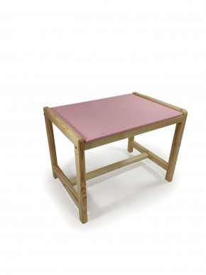 Детский растущий стол Я САМ "Лофт" (Розовый, Сосна) в Агрызе - agryz.mebel-74.com | фото