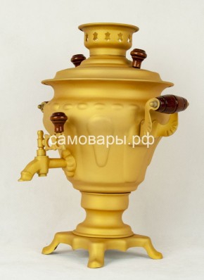 Электрический самовар "Русское золото" матовая груша на 2 литра (Ограниченная серия) в Агрызе - agryz.mebel-74.com | фото
