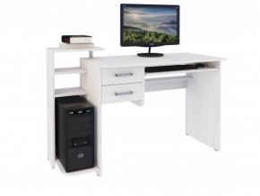Компьютерный стол №12 (Анкор белый) в Агрызе - agryz.mebel-74.com | фото