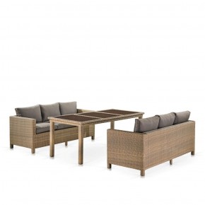 Комплект плетеной мебели T365/S65B-W65 Light Brown в Агрызе - agryz.mebel-74.com | фото