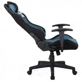 Кресло компьютерное BRABIX "GT Racer GM-100" (черное/голубое) 531818 в Агрызе - agryz.mebel-74.com | фото