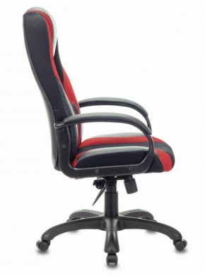 Кресло компьютерное BRABIX PREMIUM "Rapid GM-102" (экокожа/ткань, черное/красное) 532107 в Агрызе - agryz.mebel-74.com | фото