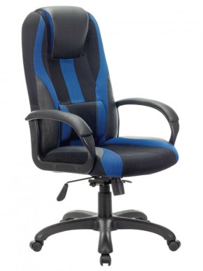 Кресло компьютерное BRABIX PREMIUM "Rapid GM-102" (экокожа/ткань, черное/синее) 532106 в Агрызе - agryz.mebel-74.com | фото