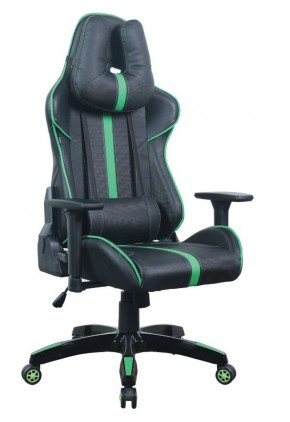 Кресло компьютерное BRABIX "GT Carbon GM-120" (черное/зеленое) 531929 в Агрызе - agryz.mebel-74.com | фото