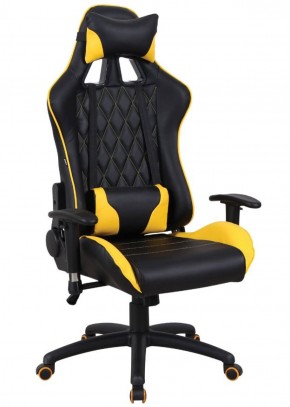 Кресло компьютерное BRABIX "GT Master GM-110" (черное/желтое) 531927 в Агрызе - agryz.mebel-74.com | фото