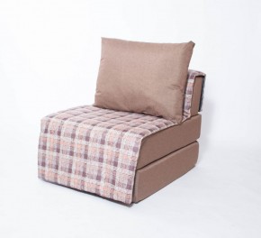 Кресло-кровать бескаркасное Харви (коричневый-квадро беж) в Агрызе - agryz.mebel-74.com | фото