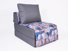 Кресло-кровать бескаркасное Харви (серый-сноу деним) в Агрызе - agryz.mebel-74.com | фото