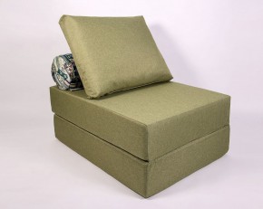 Кресло-кровать-пуф бескаркасное Прайм (Оливковый) в Агрызе - agryz.mebel-74.com | фото