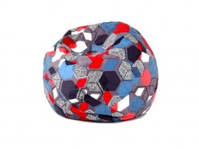 Кресло-мешок Мяч M (Geometry Slate) в Агрызе - agryz.mebel-74.com | фото