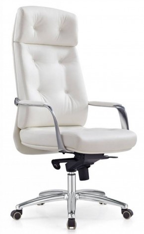 Кресло руководителя Бюрократ _DAO/WHITE белый в Агрызе - agryz.mebel-74.com | фото