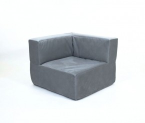 Кресло-угловое-модуль бескаркасное Тетрис 30 (Серый) в Агрызе - agryz.mebel-74.com | фото