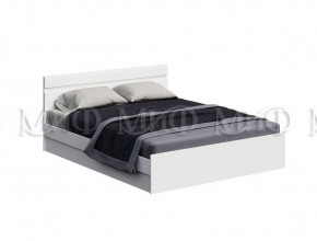 НЭНСИ NEW Кровать 1,4 м (Белый глянец холодный/Белый) в Агрызе - agryz.mebel-74.com | фото
