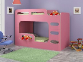 Кровать двухъярусная Дельта-Макс-20.03 Розовый в Агрызе - agryz.mebel-74.com | фото