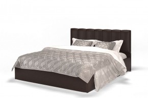 Кровать Элен 1600 + основание с ПМ (Лесмо brown) коричневый в Агрызе - agryz.mebel-74.com | фото