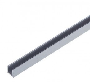 Планка торцевая "П" 4 мм для стеновой панели (алюминий) в Агрызе - agryz.mebel-74.com | фото